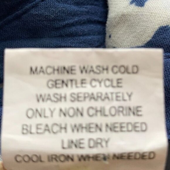 Sweet Magnolia Dress Ombre Tie Dye V-Neck Short Sleeve Lagenlook Sz M #101F - Picture 6 of 6